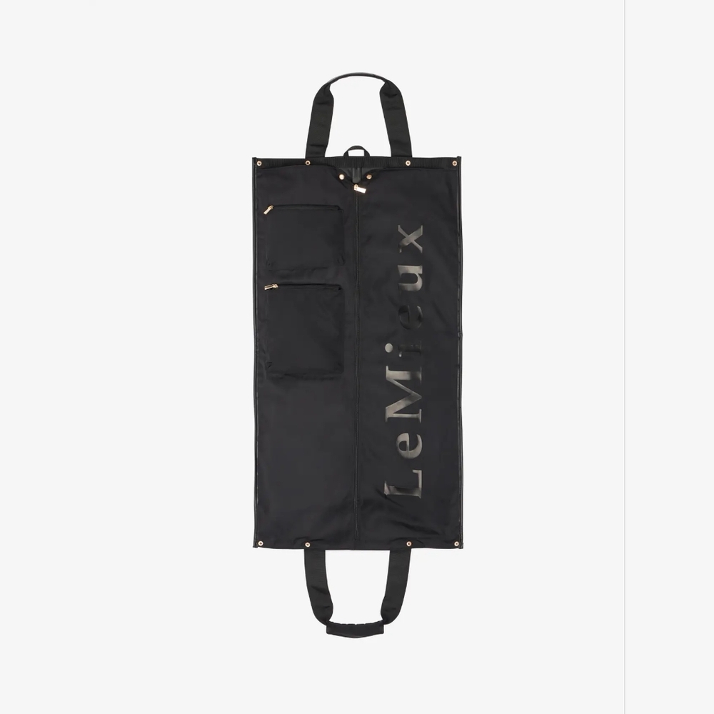 LeMieux Luxe Show Jacket Duffle Bag Black - Picture 4 of 8